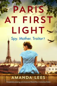 The Cover of Paris at First Light by Amanda Lees